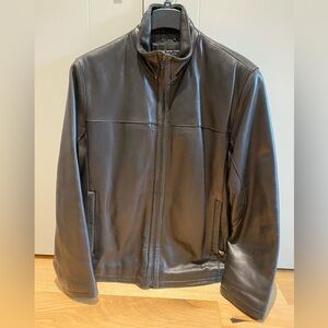Marc New York Men's Black Leather Jacket